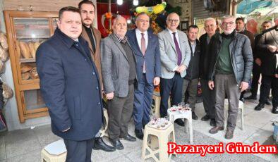 Başkan Ergün, Alaybey’de esnaf ve vatandaşla buluştu