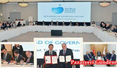 Bakan Yumaklı, Dünya Su Konseyi Guvernörler Toplantısı’nda konuştu