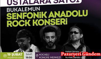 Anadolu Rock’un ustalarına ‘senfonik’ saygı konseri
