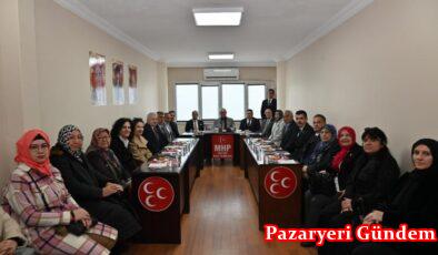 Başkan Ergün MHP Salihli İlçe Teşkilatı ile buluştu