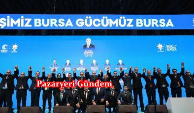 Cumhurbaşkanı Erdoğan, AK Parti Bursa belediye başkan adaylarını açıkladı