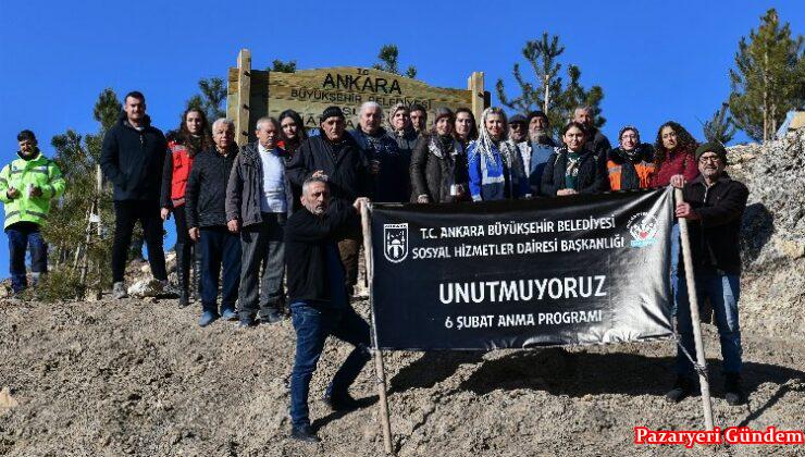Ankara’ya 6 Şubat Depremi anısına hatıra ormanı