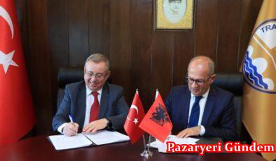 Trakya Üniversitesi ve Tiran Üniversitesi iş birliği anlaşması imzaladı