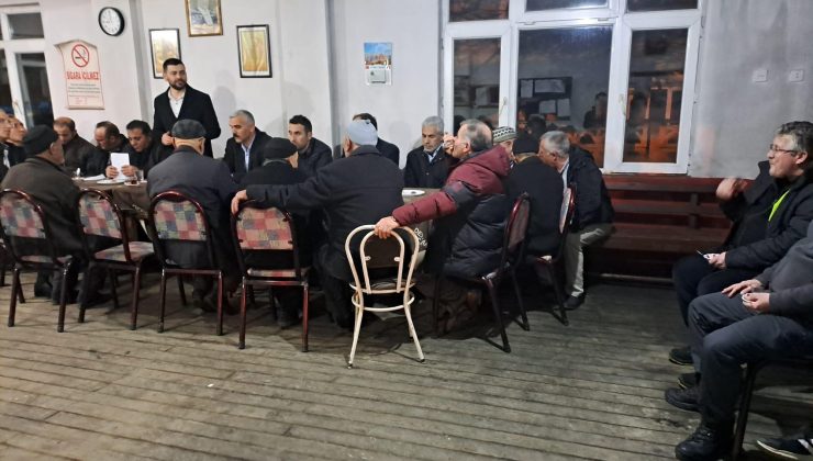 Umut Eren Sarıdayı köyünde projelerini anlattı