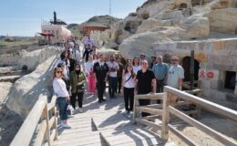 NEVÜ Turizm Fakültesi öğrencileri Kayaşehir’i gezdi