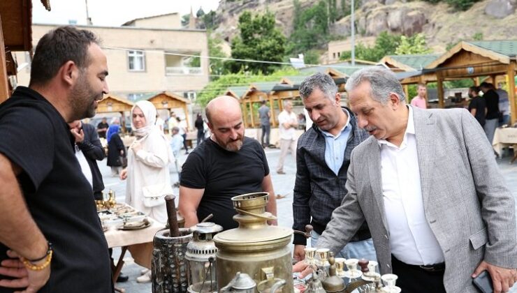 Kayseri Talas’ta Antika Pazarı heyecanı