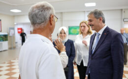 Başkan Alemdar Büyükşehir Tıp Merkezi’ni ziyaret etti