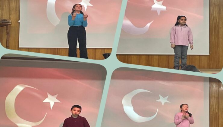 Pazaryeri’nde İstiklal Marşı’nı Güzel Okuma Yarışması Düzenlendi
