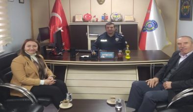 Başkanlardan Emniyet Amirine Tebrik Ziyareti