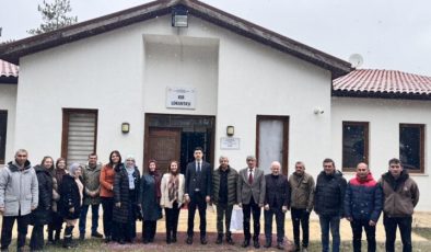 Kaymakam ve Başkan’dan emekli olan personele teşekkür