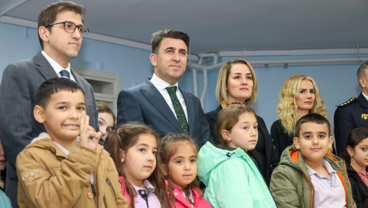 “Ailemizin Polisi Okulda” Projesi Kapsamında Anlamlı Kütüphane Açılışı