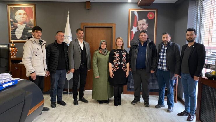 AK Parti Söğüt Teşkilatından Başkan Tekin’e Geçmiş Olsun Ziyareti