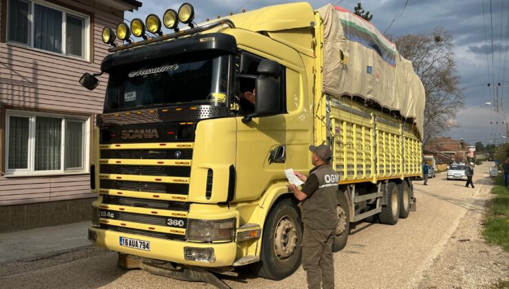 Bilecik’te Orman Emvali Denetimi: Kaçak Taşımaya Geçit Yok