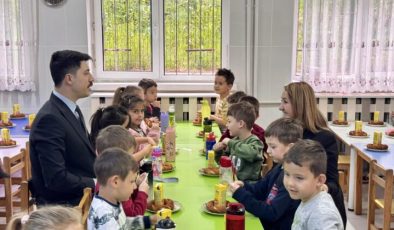 Minik Yüreklerle Büyük Buluşma: Kaymakam Kahraman ve Başkan Tekin’den Anlamlı Ziyaret