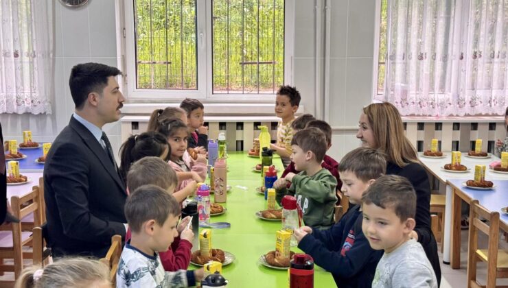 Minik Yüreklerle Büyük Buluşma: Kaymakam Kahraman ve Başkan Tekin’den Anlamlı Ziyaret