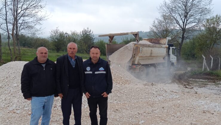 Başkan Karabey, Mezarlık Yolu Çalışmalarını Yerinde İnceledi