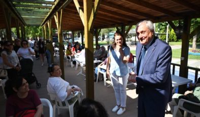 BAŞKAN BAKKALCIOĞLU, EL SANATLARI ATÖLYELERİ KURSİYERLERİYLE BİR ARAYA GELDİ