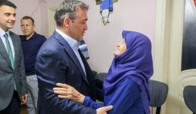 Vali Faik Oktay Sözer, Şehid Osman Er’in Ailesini Ziyaret Etti