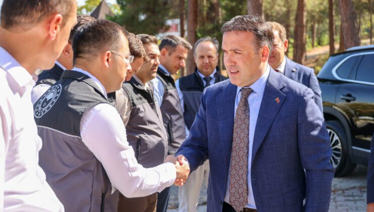 Vali Faik Oktay Sözer’den Tarım İl Müdürlüğüne Ziyaret