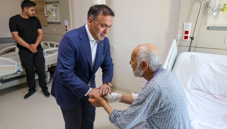 Vali Sözer’den Anlamlı Hastane Ziyareti