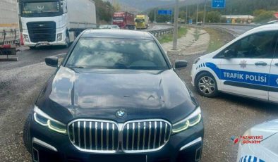 Bozüyük’te İkiz Plakalı Araç Operasyonu! Aranan Sürücü Yakalandı