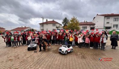 Bilecik Jandarmadan Miniklere Güvenlik ve Trafik Eğitimi