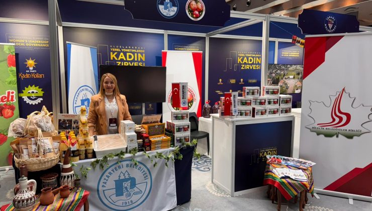 PAZARYERİ BELEDİYESİ, İSTANBUL’DA DÜZENLENEN “KADINLA YÜKSELEN ŞEHİRLER” ZİRVESİNDE GÖZ DOLDURDU