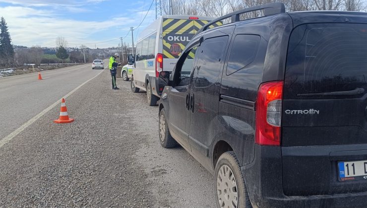 Pazaryeri ilçesinde yeni yıl öncesi kapsamlı denetim