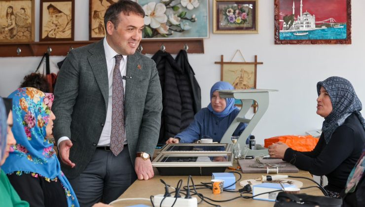 VALİ FAİK OKTAY SÖZER’DEN OSMANELİ HALK EĞİTİM MERKEZİ’NE ZİYARET