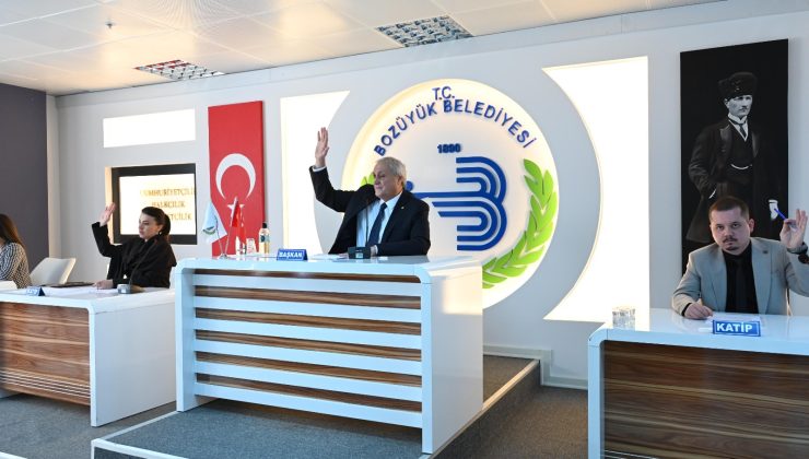BOZÜYÜK BELEDİYE MECLİSİ, 2026 YILININ İLK TOPLANTISINI GERÇEKLEŞTİRDİ