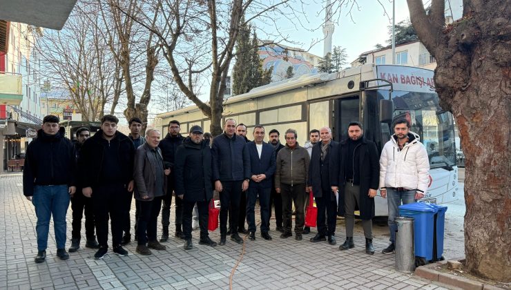 MHP Bilecik'ten Kızılay'a Anlamlı Kan Bağışı: “Birlikte Kan Verdik, Birlikte Umut Olduk”