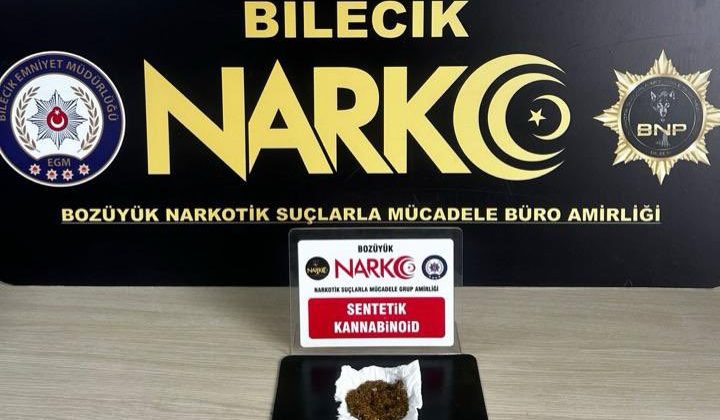 Bozüyük’te Narkotik Darbesi: Sentetik Madde Ele Geçirildi