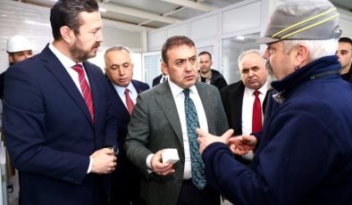 Bozüyük OSB’de Stratejik Üretime Validen Yakın Takip