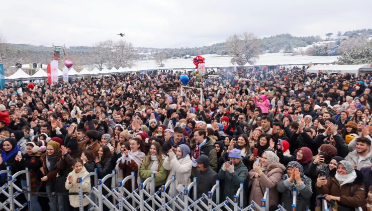 Gölpark’ta Kış Festivali: Binlerce Vatandaş Coşkuda Buluştu