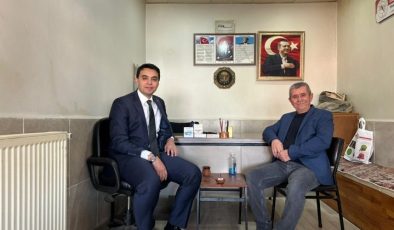 Kaymakam Kara’dan Basına Anlamlı 10 Ocak Ziyareti