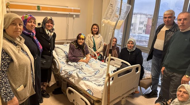 Başkan Tekin’den Ziyaret: “Hastalarımızın Yanındayız”