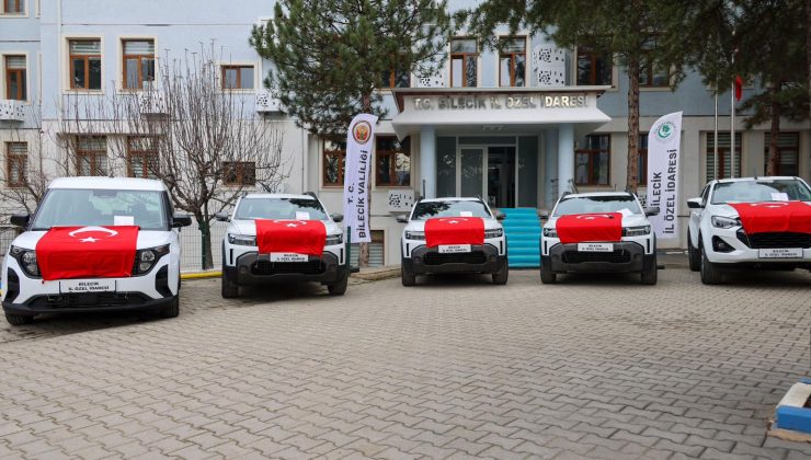 Bilecik İl Özel İdaresi araç filosunu güçlendiriyor