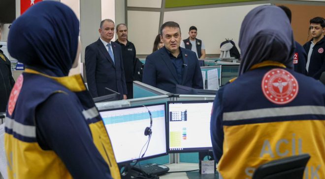 Vali Sözer’den 112 Personeline Ziyaret: “Her Çağrı Bir Hayattır”