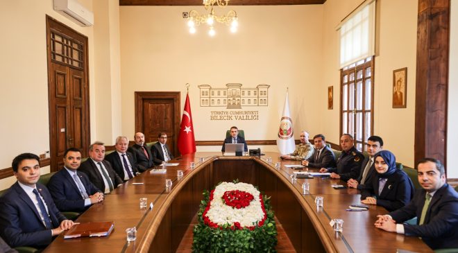 Bilecik’te Huzur ve Güvenlik Masaya Yatırıldı