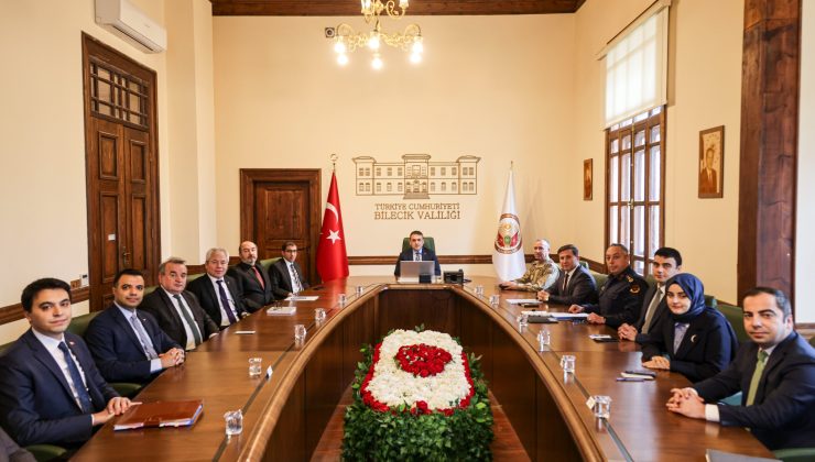 Bilecik’te Huzur ve Güvenlik Masaya Yatırıldı