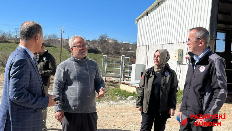 Tarım ve Orman’dan Pazaryeri’nde Tarım ve Hayvancılık Mesaisi