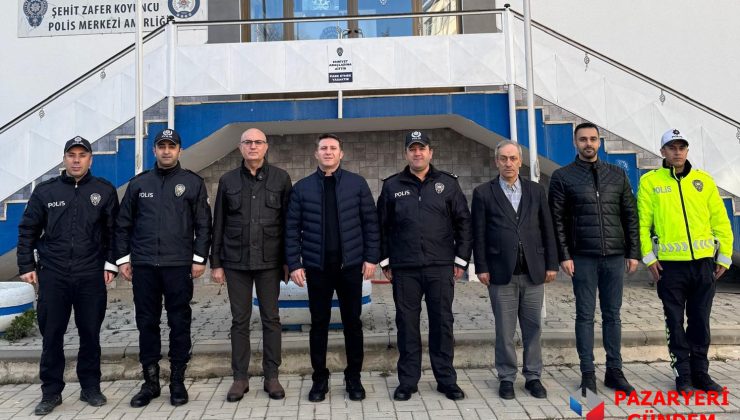 İl Emniyet Müdürü Çağlar'dan Pazaryeri'ne Yakın Takip