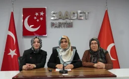 Bursa’da Saadet Partili kadınlardan okul saldırılarına tepki