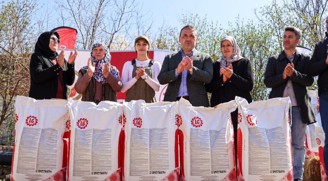 Kurtköy’de Ayçiçeği Bereketi: 30 Bin Dekarlık Hedef İçin İlk Adım Atıldı