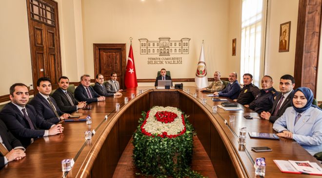 BİLECİK’TE GÜVENLİK ZİRVESİ: HUZUR VE ASAYİŞ MASAYA YATIRILDI