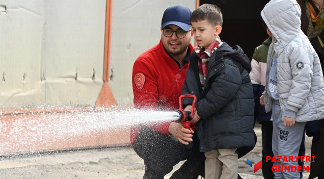 Miniklere Hayat Kurtaran Eğitim: Bozüyük’te Yangın Bilinci Küçük Yaşta Başlıyor
