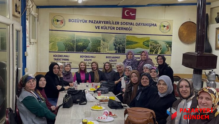 Başkan Tekin’den Kadınlarla Birlilikte Güçlü Mesaj: “Kadın Dayanışmasıyla Pazaryeri Daha Güçlü”