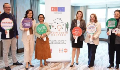 Kadın dostu kentler için 25 belediye birlikte çalışıyor