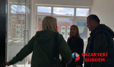 Başkan Tekin yıkılacak hükümet konağı binasını inceledi