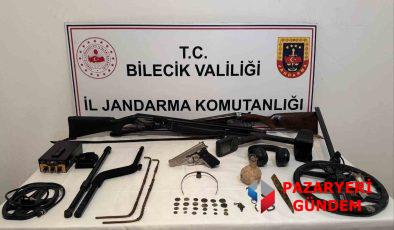 Bilecik’te Anadolu Mirası” Operasyonu: Tarihi Eserler ve Silahlar Ele Geçirildi